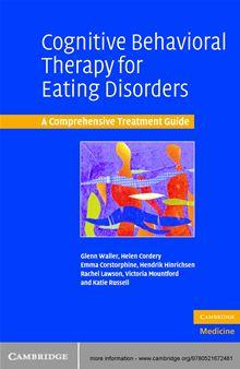 Cognitive behavioral therapy for eating disorders - Poche - Glenn ...