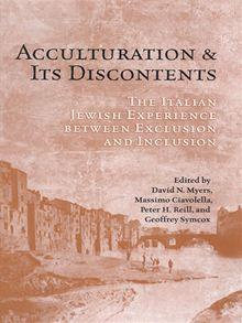 Acculturation and Its Discontents - 1