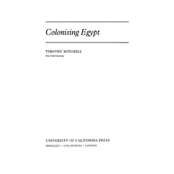 Colonising Egypt - 1