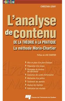L'analyse de contenu - 1