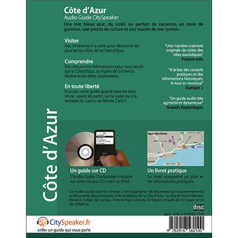Côte d'Azur audio guide Cityspeaker
