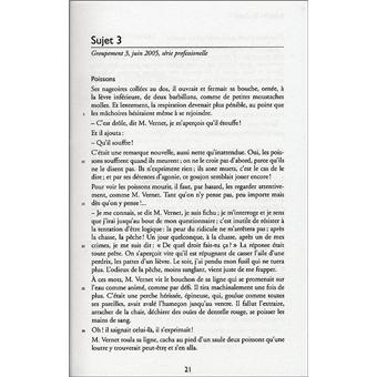 Annales corrigées Vuibert brevet Français