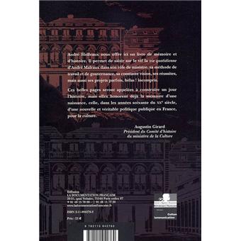 Malraux ministre au jour le jour