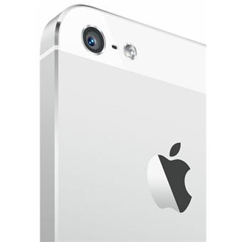 Apple iPhone 5 - 4G smartphone / Mémoire interne 16 Go - Écran LCD - 4" - 1 136 x 640 pixels - rear camera 8 MP - blanc et argent