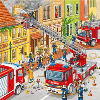 Puzzle Caserne de pompiers 70, 40 - 99 pieces