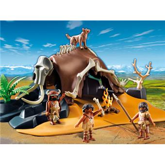 Playmobil Âge De Pierre - Mammouth Et Bébé (réf. 5105) - Occasion