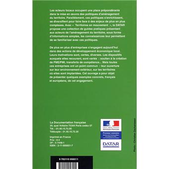 Entreprises et développement économique local