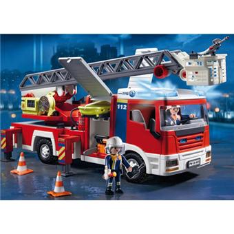Playmobil City Action 70557 Camion de pompiers et véhicule