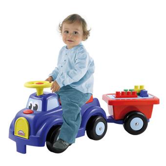 Ecoiffier Porteur remorque Maxi Abrick Porteur bébé fnac