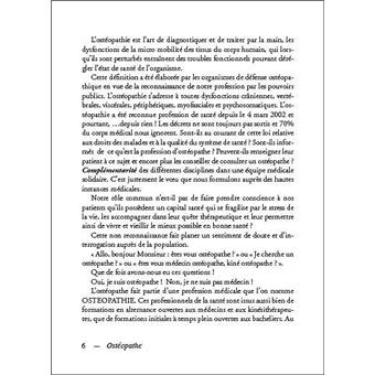 Ostéopathe