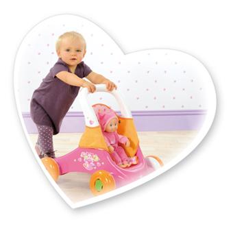 Jouet Poussette Porteur Minikiss Poussette Smoby Poussette