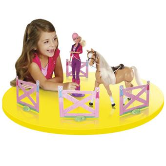 Mattel Barbie Cheval de dressage Poupee Achat prix fnac