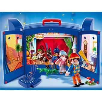 Enfant théâtre de marionnettes Playmobil 4664 - Au Pays des Enfants