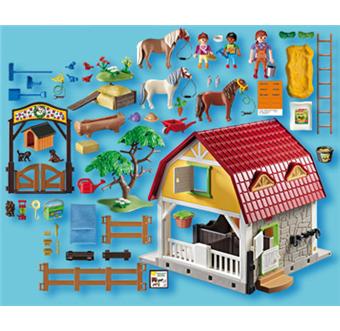 Playmobil Country 5222 Ranch avec poneys - Playmobil - Achat & prix | fnac