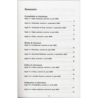 Annales corrigées Vuibert Bac Mathématiques S obligatoire et spécialité