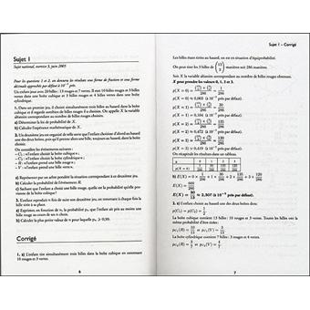 Annales corrigées Vuibert Bac Mathématiques S obligatoire et spécialité