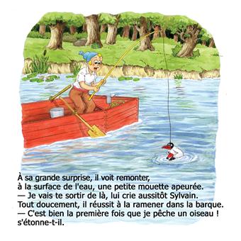 La petite mouette et le dauphin