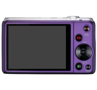 Casio High Speed EXILIM EX-ZR20 - Appareil photo numérique - compact - 16.1 MP - 1080p - 8x zoom optique 52.2 Mo - violet