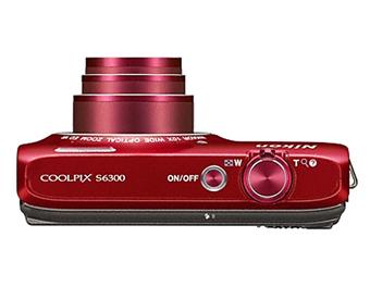 Nikon CoolPix S6300 Rouge Intense - Appareil photo compact - Achat
