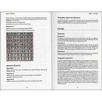 Annales corrigées Vuibert brevet Histoire-Géographie Education civique