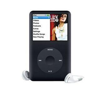 Apple iPod 160GB Classic MP3 - 7th | Black Player Generation 0