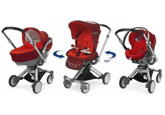Poussette Trio I Move Top Chicco Rouge Produits b b s fnac