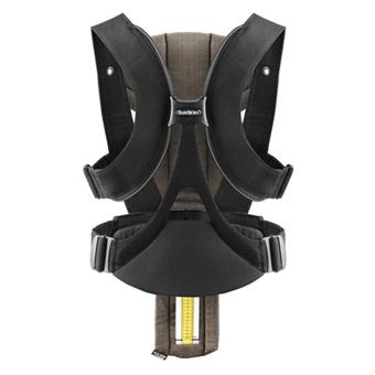 Porte Bebe Miracle BabyBjorn Organic Noir Brun Achat prix fnac