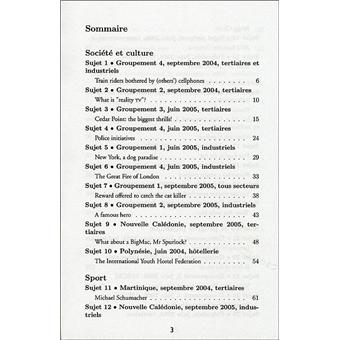 Annales corrigées Vuibert BEP Anglais