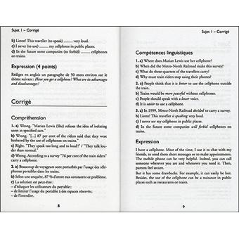 Annales corrigées Vuibert BEP Anglais