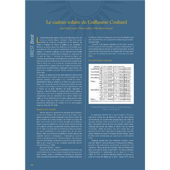 Cadrans solaires de Bretagne