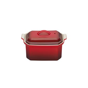 Le Creuset Foe Gras Terrne Dsh wth Press, 32 cm - Cerse