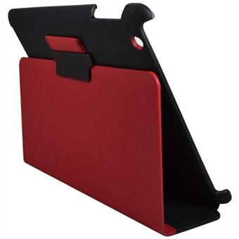 Halterrego Etui Support H. pour iPad 2 & Nouvel iPad - Rouge & Noir