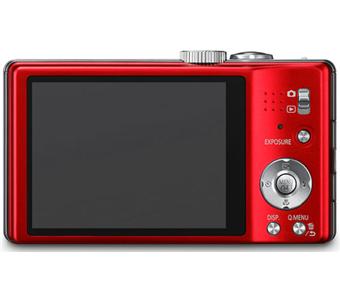 Panasonic Lumix DMC-TZ25 EF-R Rouge Appareil photo compact