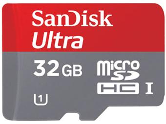 SanDisk Mobile Ultra - Carte mémoire flash (adaptateur SD inclus(e)) - 32 Go  - Class 10 - microSDHC UHS-I - Carte mémoire micro SD - Achat & prix