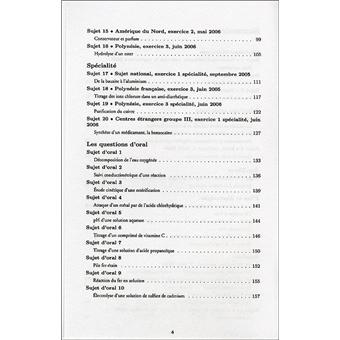 Annales corrigées Vuibert Bac Chimie série S obligatoire et spécialité