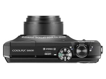 デジタルカメラ Nikon COOLPIX S8100 #2725 Nikon CoolPix S8100 Noir Velouté - Appareil photo compact - Achat