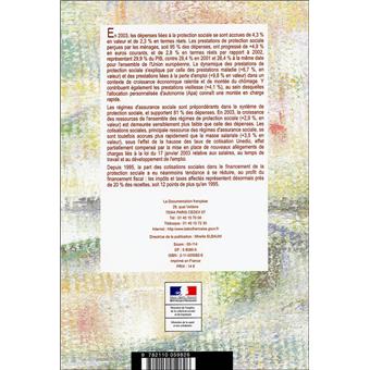 Comptes de la protection sociale en 2003