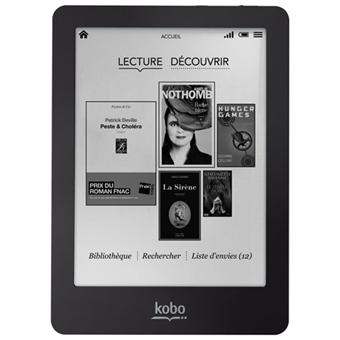 Liseuse numérique Kobo by Fnac - Kobo Glo Noir/Noir - Liseuse eBook - Achat  & prix | fnac