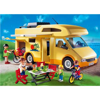 camping car jaune playmobil