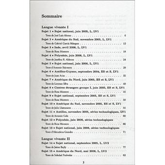 Annales corrigées Vuibert Bac Espagnol LV1 et LV2