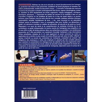 Prévention, sécurité, santé au travail de A à Z ...