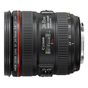objectif reflex canon ef 24 70mm f 4 0 l is usm noir