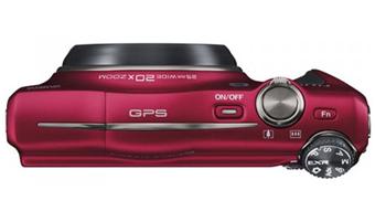 Fujifilm FinePix F770EXR Rouge GPS - Appareil photo compact