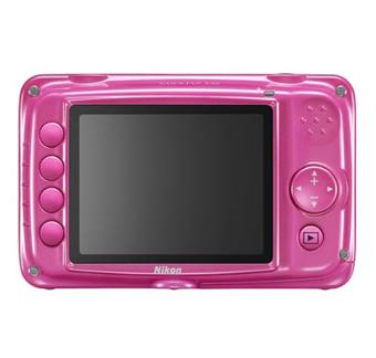 Nikon CoolPix S30 Rose Paradise (étanche -3 m) - Appareil photo