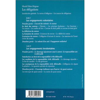Les obligations