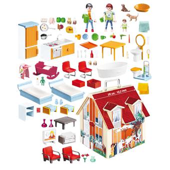 aantal Gepolijst Imitatie Playmobil Dollhouse 5167 Portable House - Playmobil - Fnac.be