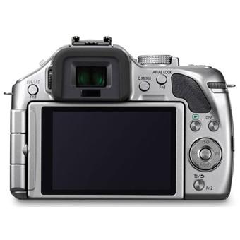Panasonic Lumix DMC-G5 Argent + Obj. Lumix G Vario MEGA O.I.S. 14