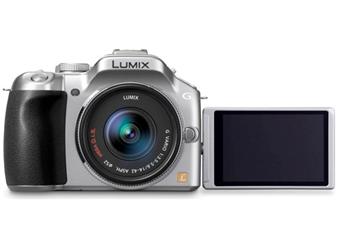 Panasonic Lumix DMC-G5 Argent + Obj. Lumix G Vario MEGA O.I.S. 14 - 42 mm f/3.5 - 5.6 ASPH