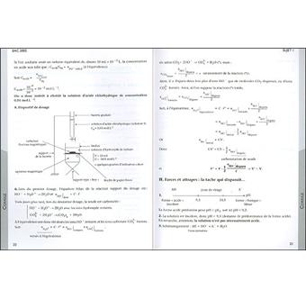 Compil du Bac Physique-chimie série S
