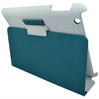 Halterrego Etui Support H. pour iPad 2 & Nouvel iPad - Bleu Canard
